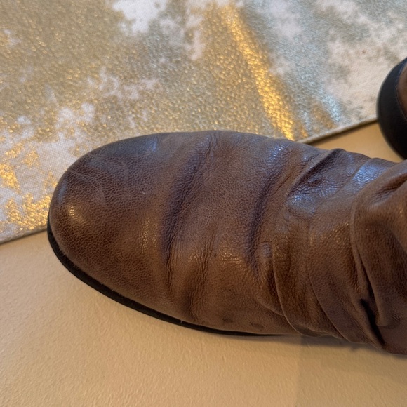 Abeo Taupe Ankle Boots with Side Zipper size 8 - Picture 2 of 5